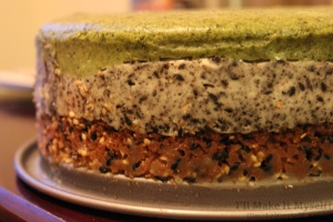 Matcha-Black Sesame Cheesecake | I'll Make It Myself! 1