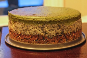 Matcha-Black Sesame Cheesecake | I'll Make It Myself! 3