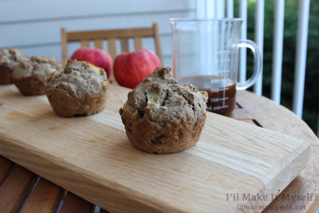 Buckwheat (Soba) Apple Muffins