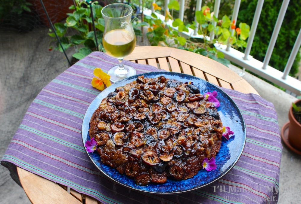 Vegan Fig Skillet Cake | I'll Make It Myself! 3