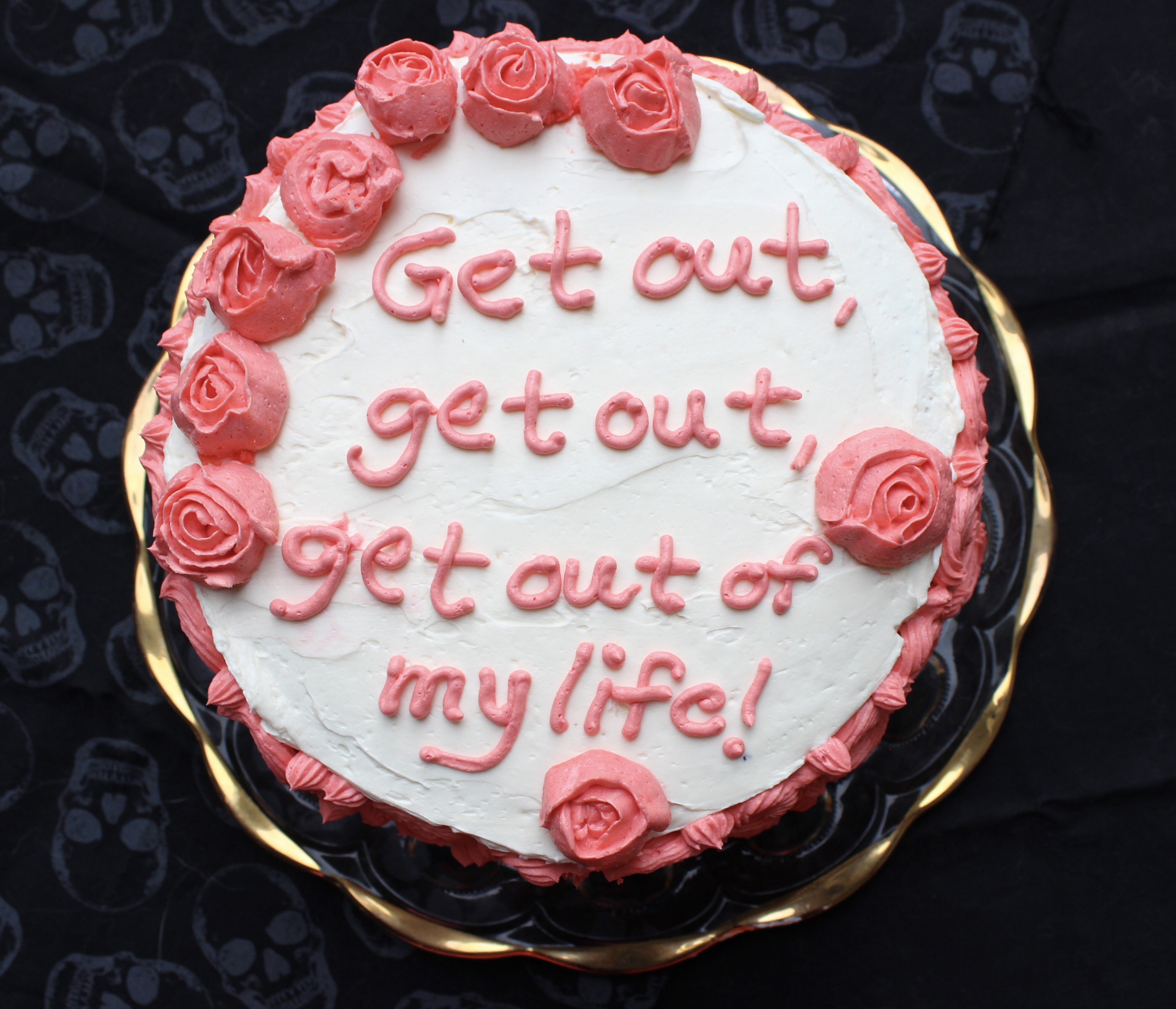The Room on Cake 1: “Get out, get out, get out of my life!”
