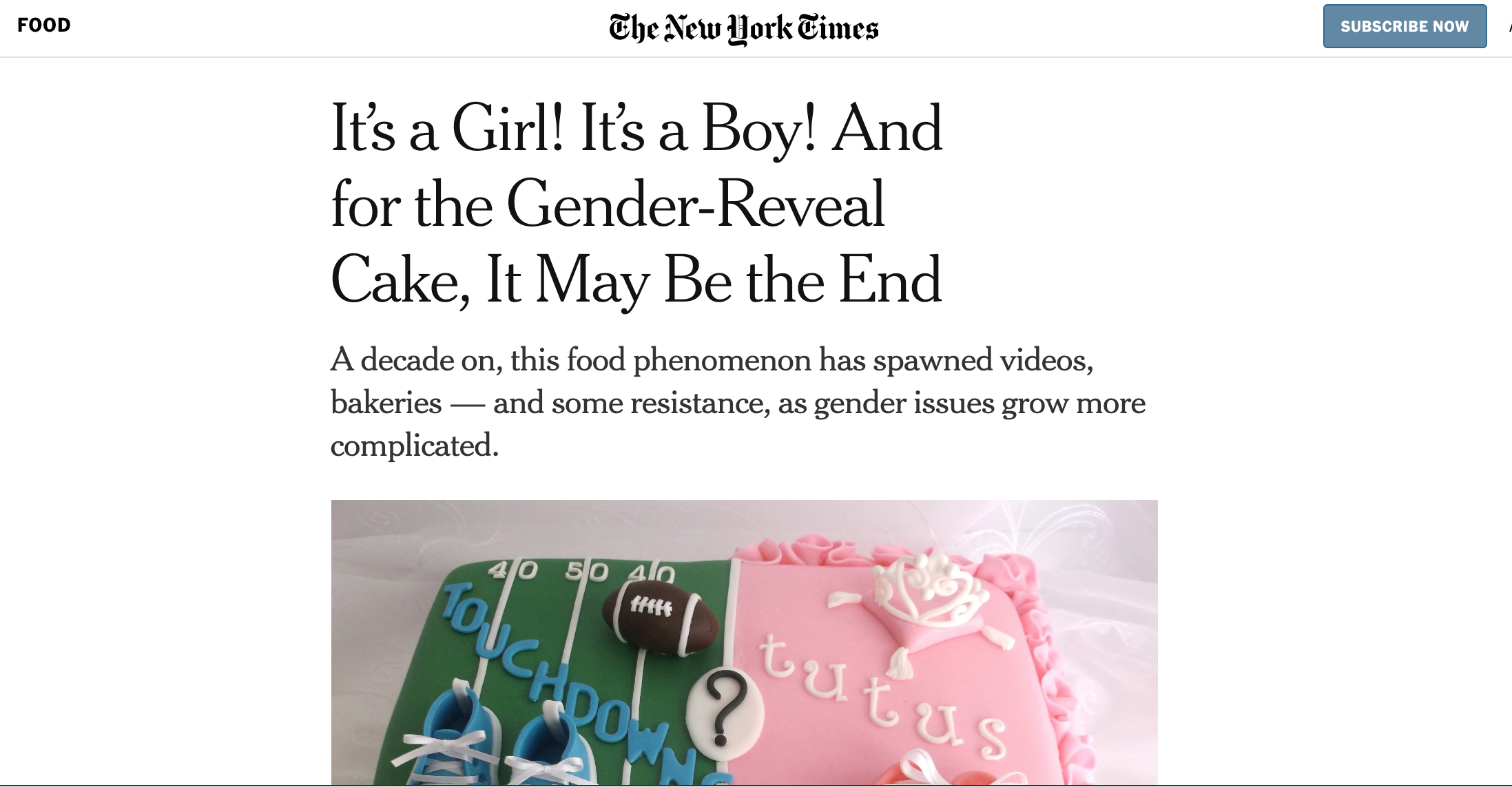 Happy Pride Month, It’s Gender-Reveal Cake Hell!